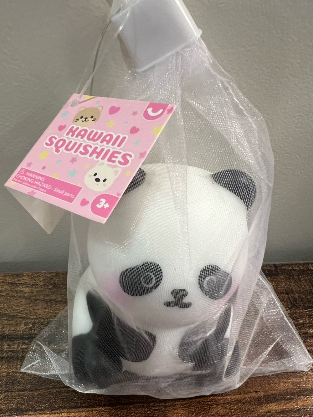 NEW 🐼 🔥! Kawaii Squishies Black & White Panda Squish Toy. Rare!